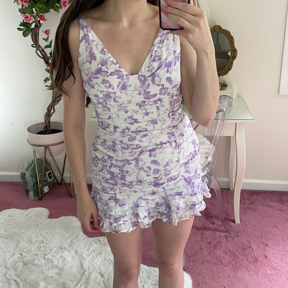 majorelle annalise mini dress💜